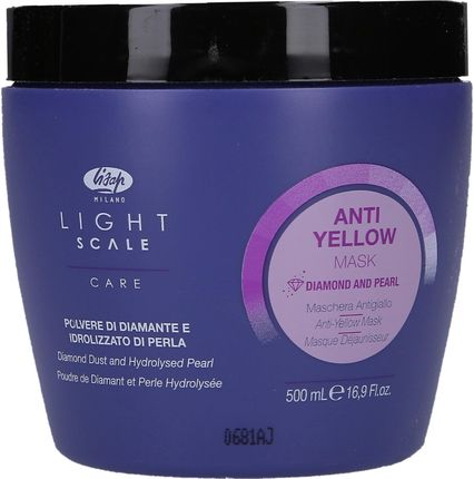 Lisap Light Scale Care Anti Yellow maska do włosów blond 500ml