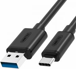 Y-C474BK_Unitek USB 3.1- USB-C 1.0m czarny - zdjęcie 1