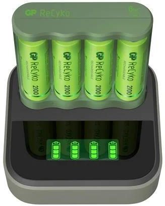 GP RECYKO EVERYDAY BATTERY CHARGER B421 (USB) + D