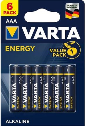 VARTA SIMPLY ENERGY - AAA - 6-PACK