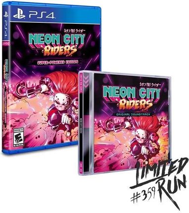 Neon City Riders Super Powered Edition (Gra PS4)
