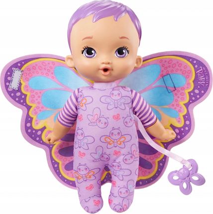 Mattel My Garden Baby Bobasek-Motylek Miękka lalka fioletowa HBH37 HBH39
