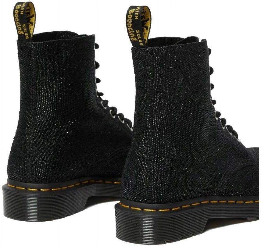 Doc martens shop glitter noir