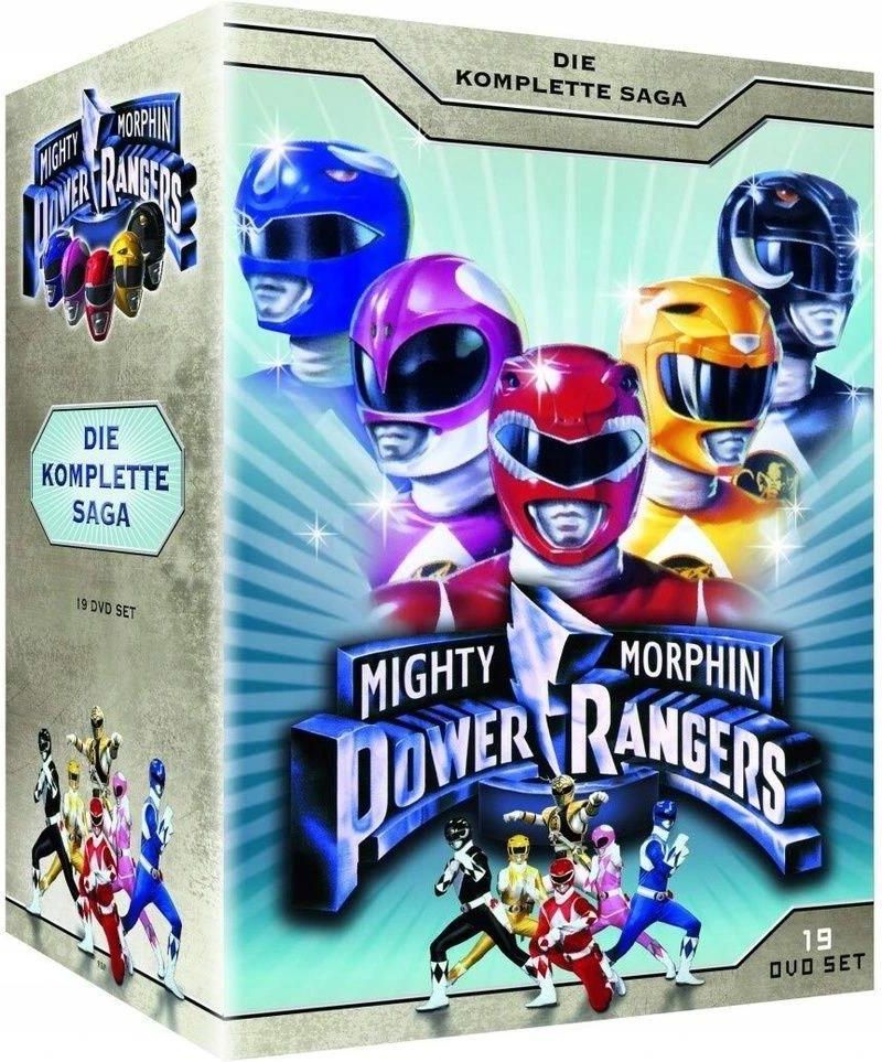Film DVD Power Rangers [19 DVD] Sezony 1-3: Mighty Morphin - Ceny i ...