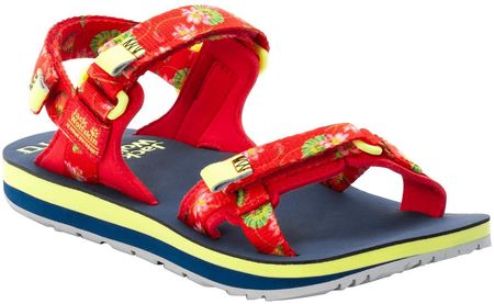 Sandały damskie OUTFRESH DELUXE SANDAL W tulip red all over