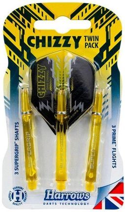 Harrows Twin Pack Chizzy Supergrip + Piórka Prime