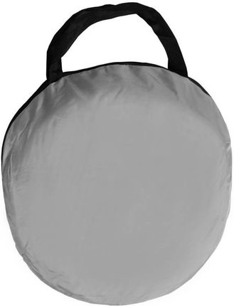 Kiddymoon Partners Namiot zamek NZ-100X z piłeczkami 6cm szary perła-szary-transparent-pudrowy róż (17171457) - zdjęcie 4