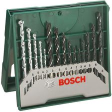 Zdjęcie Bosch zestaw wierteł do drewna/kamienia/metalu 15 szt. 2607019675 - Obrzycko