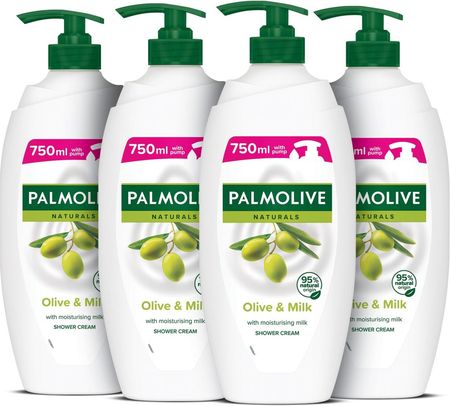 Palmolive żel pod prysznic Olive&milk 4x750 ml