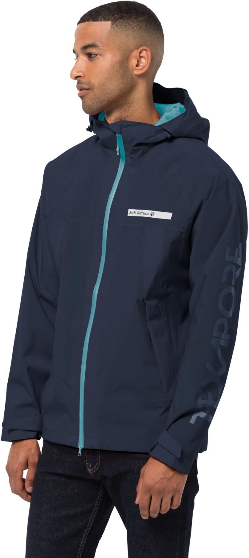 Mens Jackets Jack Wolfskin Tongari Hooded Jacket Hooded Jacket