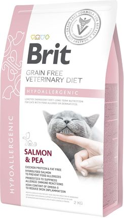 Brit Veterinary Diet Hypoallergenic Salmon&Pea 2Kg