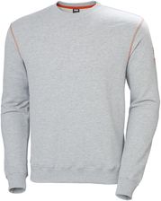 Zdjęcie Męska bluza Helly Hansen Oxford sweatshirt – szary melanż, rozmiar L - Gdynia