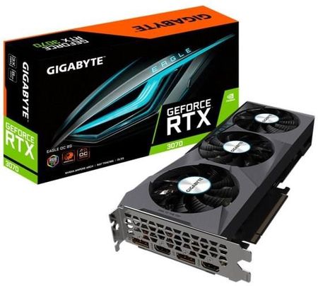 Gigabyte GeForce RTX 3070 EAGLE 8GB OC 2.0 LHR (GV-N3070EAGLEOC-8GD)