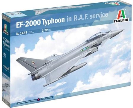 Italeri Model Do Sklejania Ef-2000 Typhoon In R.A.F Service 1/72
