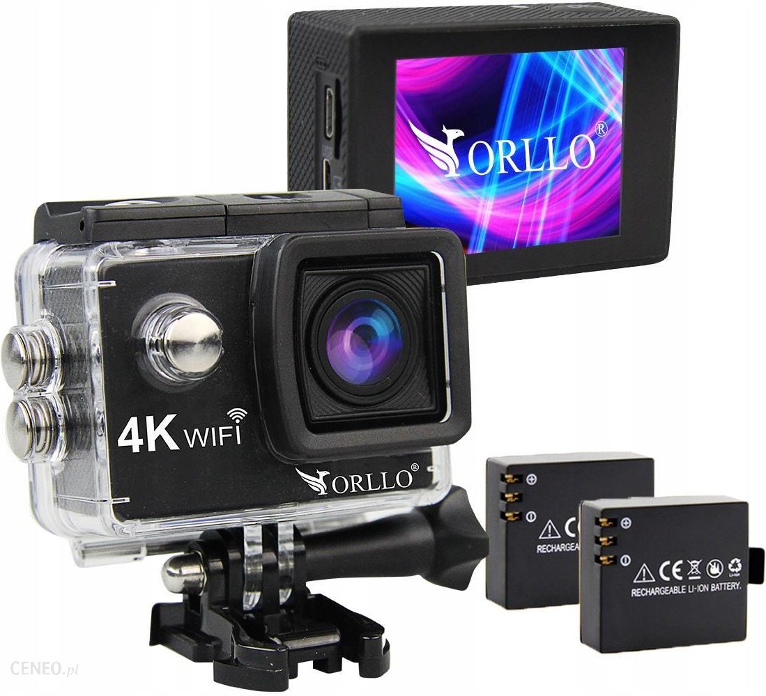 Orllo Kamera Sportowa 4K Wifi Xpro-Go+