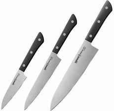 Zdjęcie Samura Zestaw 3 Noży Harakiri Czarny - Oleśnica