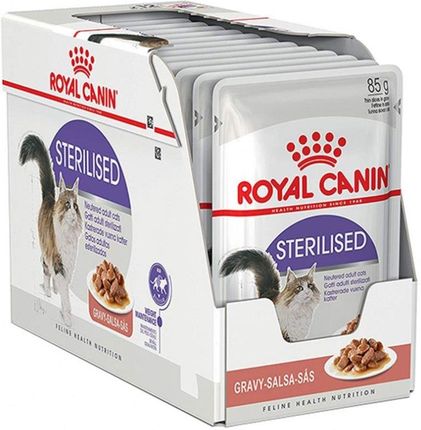 Royal Canin Sterilised Fhn w sosie 12x85g