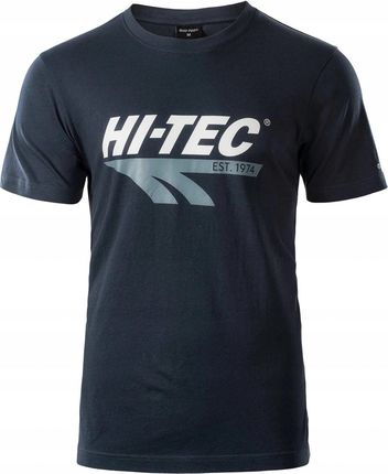 Hi-Tec Koszulka Męska T-Shirt Bawełna Granatowa Xl
