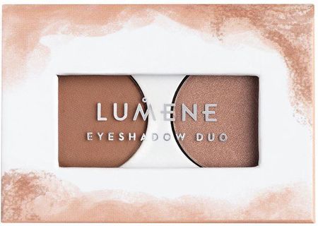 Lumene Bright Eyes Eyeshadow Duo Cień Do Powiek 2 Earthy Nudes 3,2 g
