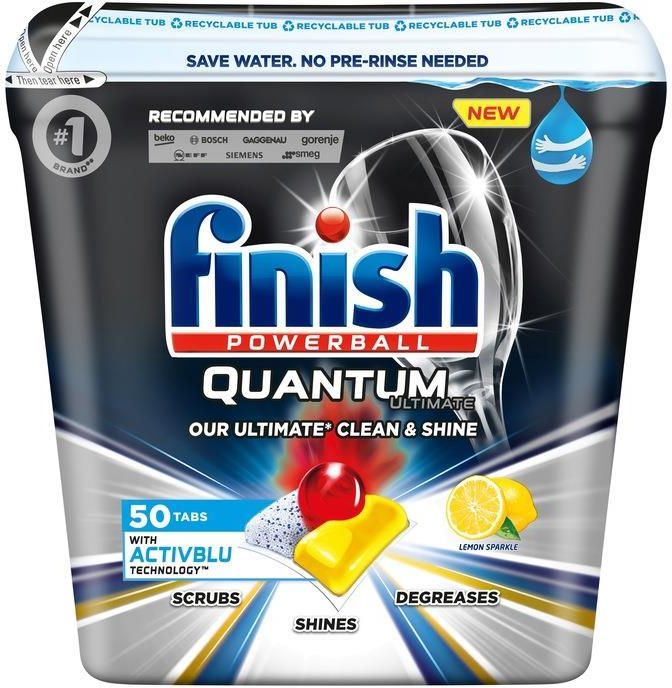 Finish Kapsułki Do Zmywarek Quantum Infinity Shine 80 Szt. Opinie i