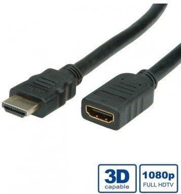 VALUE Kabel HDMI High Speed z Ethernetem, HDMI M - HDMI F 3m