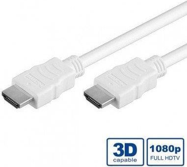 VALUE Kabel HDMI High Speed z Ethernet biały 20.0m