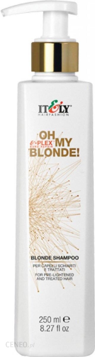 Szampon Do Włosów Itely Hairfashion Oh My Blonde Blonde Shampoo Szampon Perłowy Do Włosów Blond 