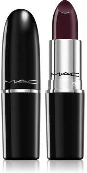 Mac Cosmetics Lustreglass Sheer-Shine Lipstick błyszcząca szminka odcień Succumb To Plum 3 g
