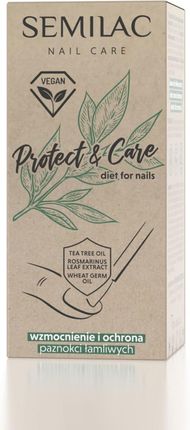 Semilac Protect & Care 7 ml odżywka do paznokci - zdjęcie 4
