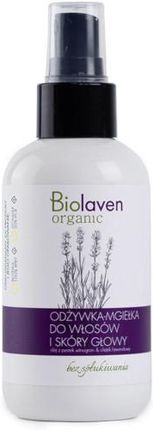 Biolaven Organic Odżywka Mgiełka Do Włosów i Skóry Głowy 150 ml