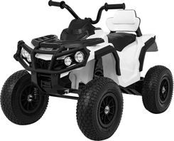 Ramiz Pojazd Quad ATV Pompowane Koła Biały