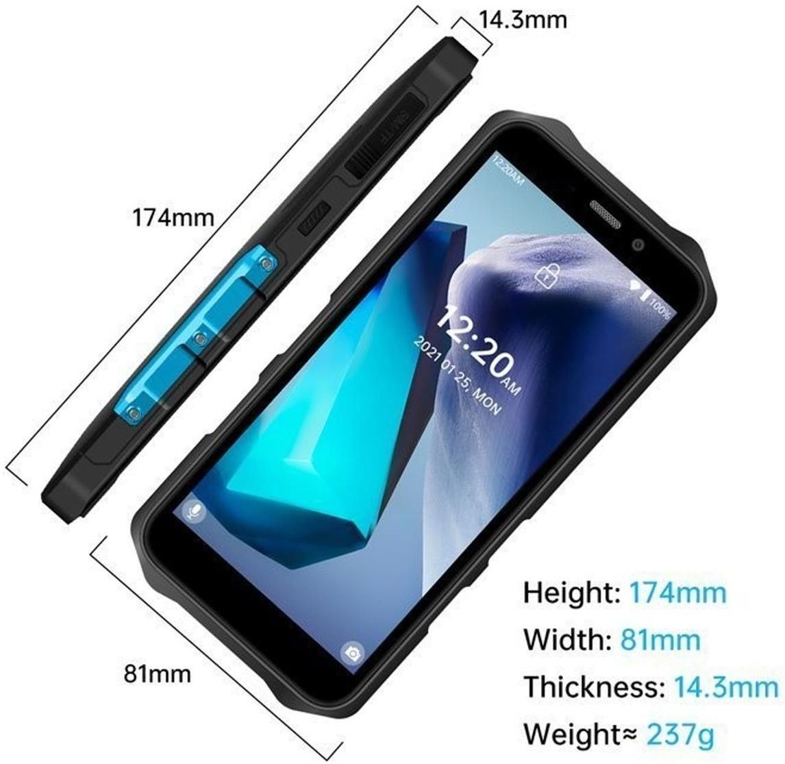 Oukitel WP12 Pro 4/64GB DS Niebieski - Cena, opinie na Ceneo.pl