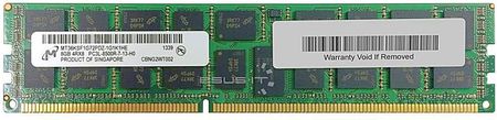 Micron Pamięć Ram 1X 8Gb Ecc Registered Ddr3 1066Mhz Pc3-8500 Rdimm (MT36JSZS1G72PY1G1)