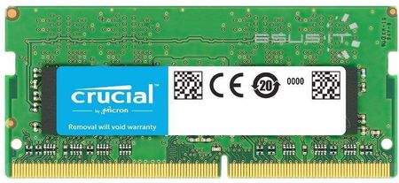 Pamięć RAM Crucial 1X 16Gb Ddr4 2Rx8 2666Mhz Pc4-21300 So-Dimm (CT16G4S266M)