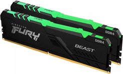 Pamięć RAM Kingston Fury Beast RBG DDR4 64GB 3000MHz CL16 (KF430C16BBAK264)