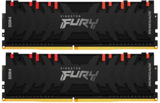 DDR4 32GB 3600MHz メモリー RGB(発光型) Kingston Pamięć Kingston FURY™ Renegade DDR4 RGB – 8-256GB 3000