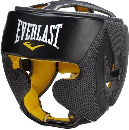 Everlast C3 Evercool Professional Headgear Black Grey S M