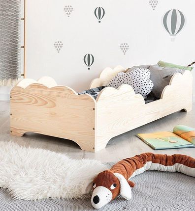 Elior Drewniane łóżko dziecięce Lexin 11X - 21 rozmiarów 80x170cm  