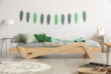 Elior Drewniane łóżko dziecięce Miko 2X - 24 rozmiary 100x190cm  