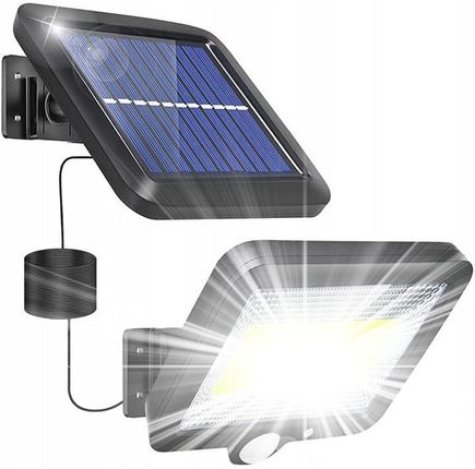 Lampa solarna halogen LED LTC 10W z czujnikiem ruchu i zmierzchu