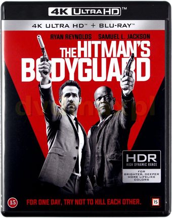 The Hitman's Bodyguard (Bodyguard Zawodowiec) [Blu-Ray 4K]+[Blu-Ray]