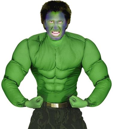 Winmann Strój Hulk Koszulka Z Mięśniami