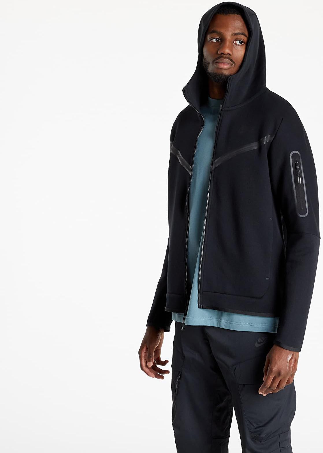 Nike Sportswear Tech Fleece Men'S Full-Zip Hoodie Black/ Black - Ceny i  opinie - Ceneo.pl