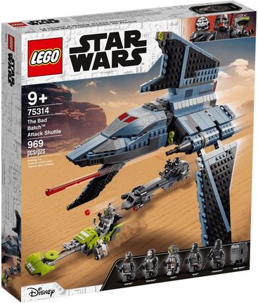 LEGO Star Wars 75314 Prom Szturmowy Parszywej Zgrai