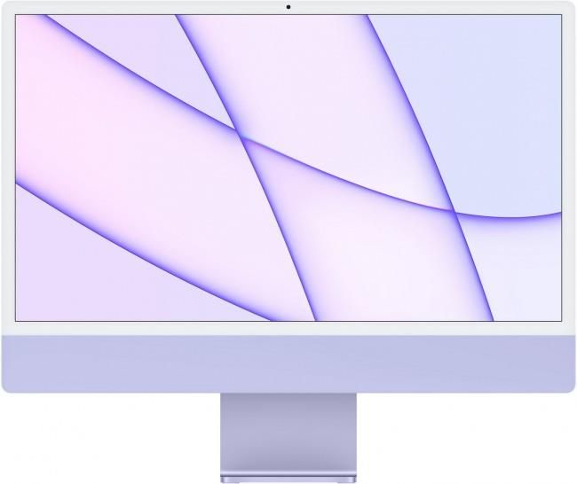 Komputer Apple iMac 24 2021 8GB 256GB Fioletowy (Z130NUMTID