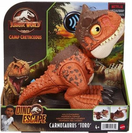 Mattel Jurassic World Karnotaur Toro Dino Gryz HBY84