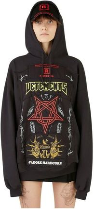 VETEMENTS パーカー Koszulki VETEMENTS Logo Oversized Hoodie z Kobiety | Ventis