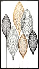 Zdjęcie Atmosphera Metalowa Ozdoba Ścienna Liście 37X65cm - Warszawa