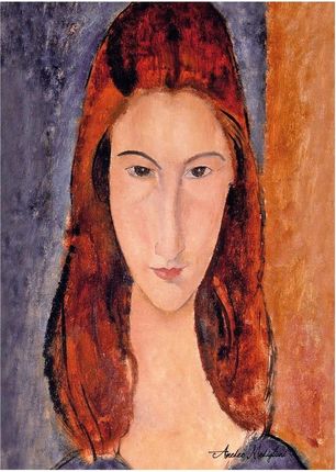 Obraz A. Modigliani. Jeanne Hebuterne Carmani
