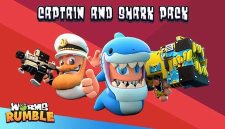 Worms Rumble Captain & Shark Double Pack (Digital)
